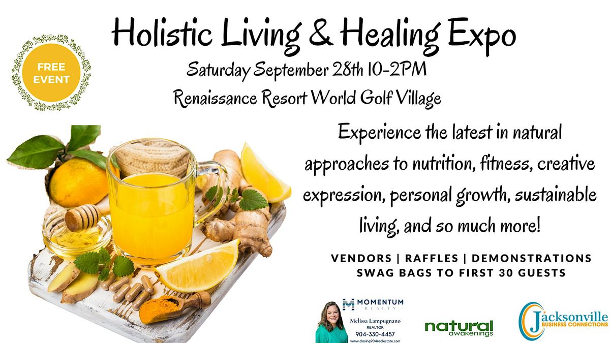 5th Annual Holistic Living & Healing Expo (Free Event, No Ticket Needed)