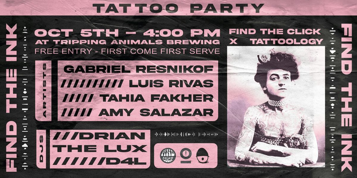 FIND THE INK - TATTOO PARTY