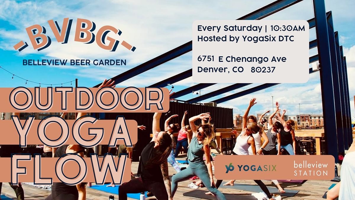 Outdoor Yoga Flow with YogaSix DTC & Belleview Beer Garden