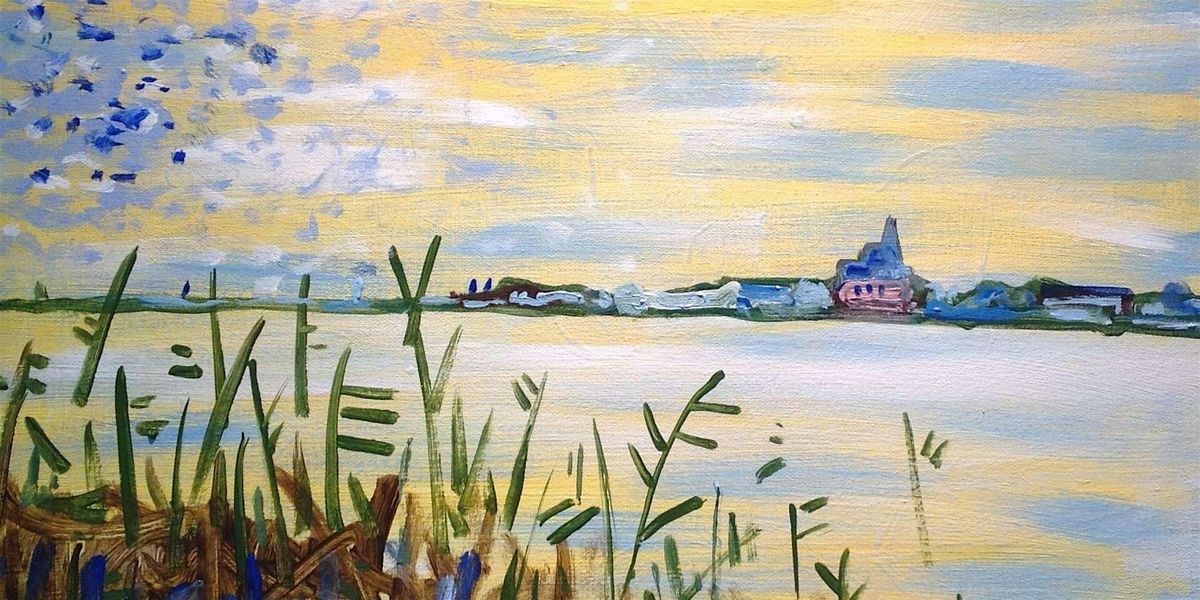 Monet's River Seine - Paint and Sip by Classpop!\u2122