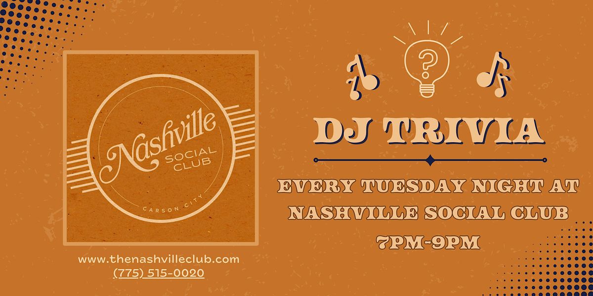 DJ Trivia Game Night at Nashville Social Club