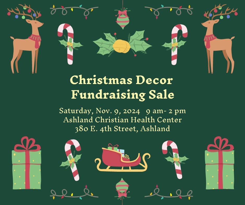 Christmas Decor Sale\/ Fundraiser