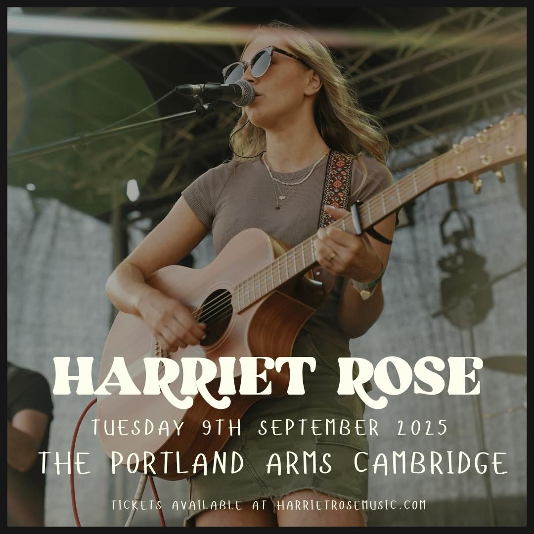 Harriet Rose at The Portland Arms, Cambridge