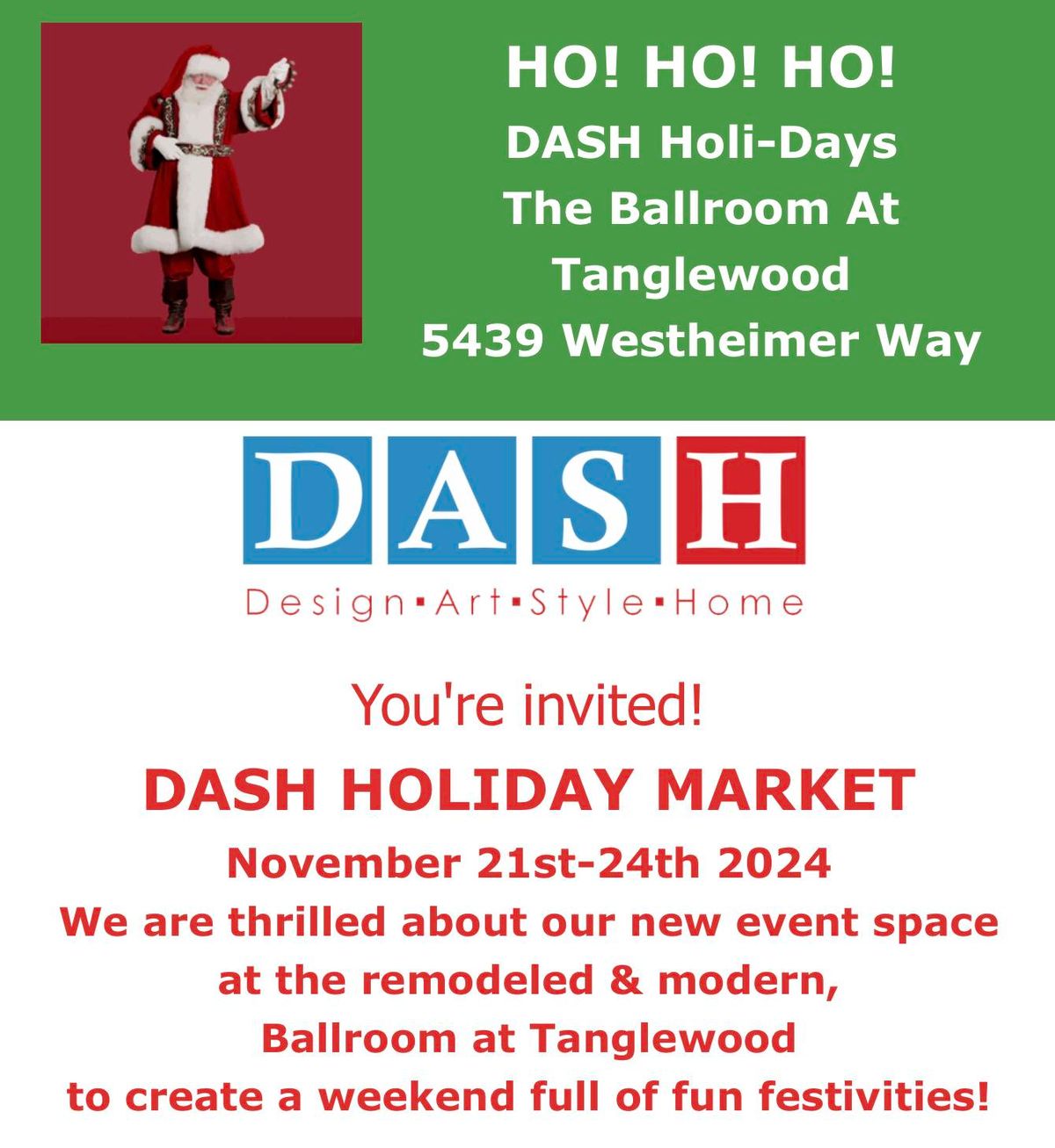 DASH Holiday Market