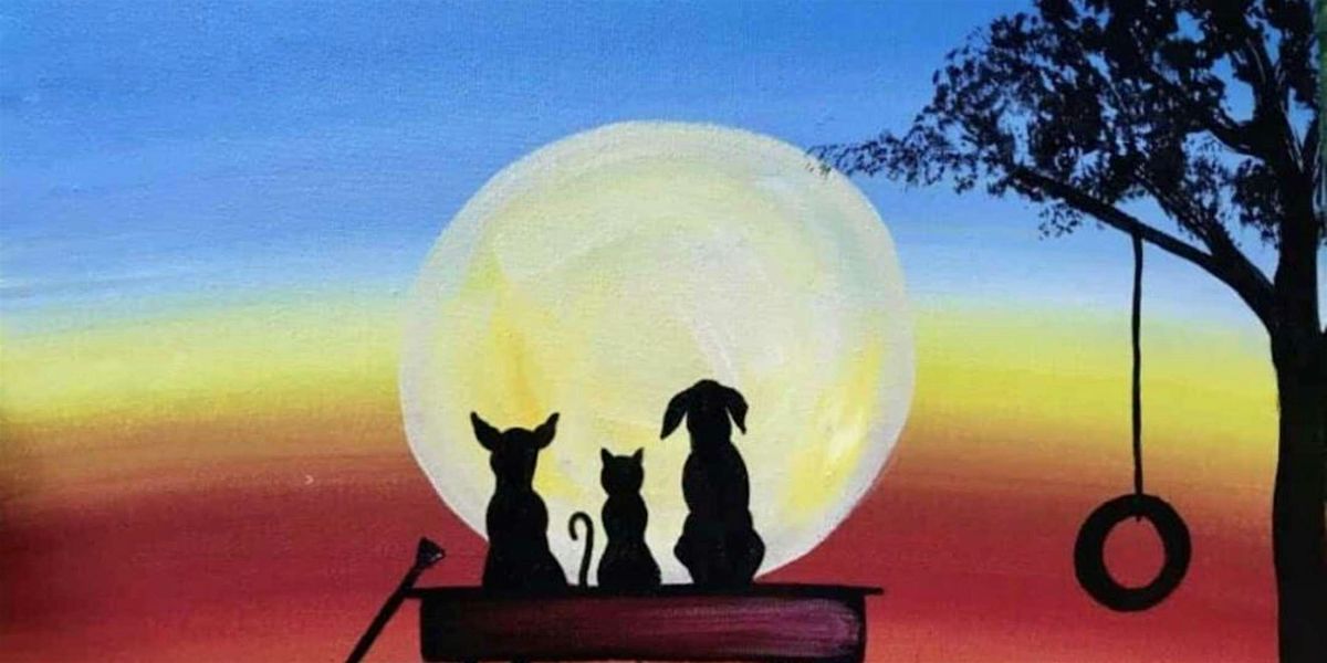 Best Furry Friends - Paint and Sip by Classpop!\u2122