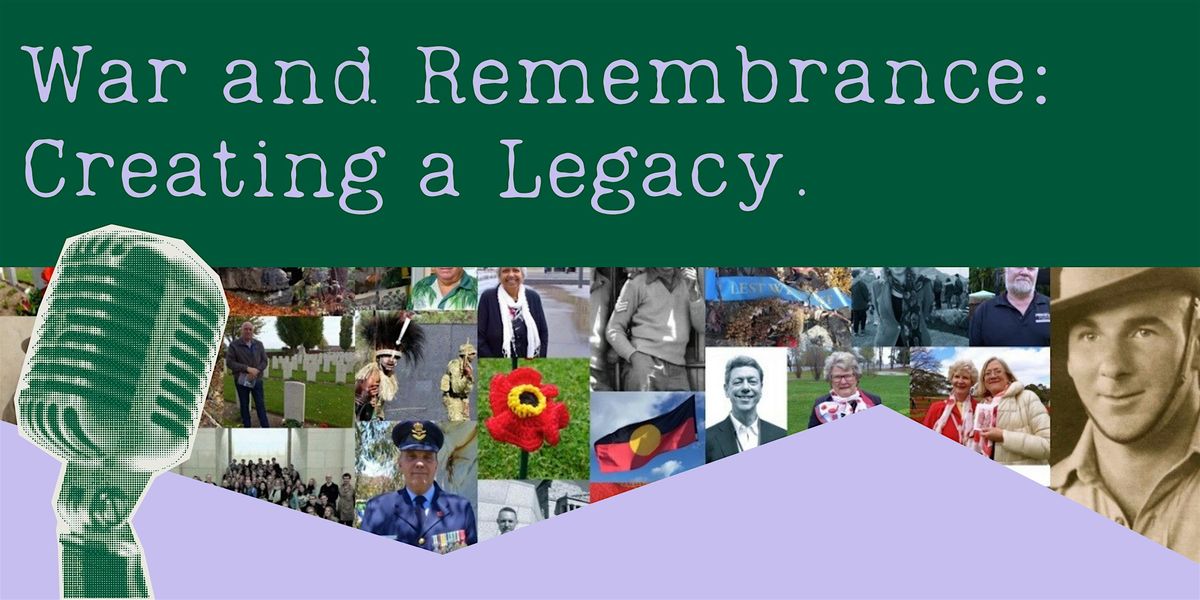 War and Remembrance: Creating a Legacy with Megan Spencer-Woodcroft Library