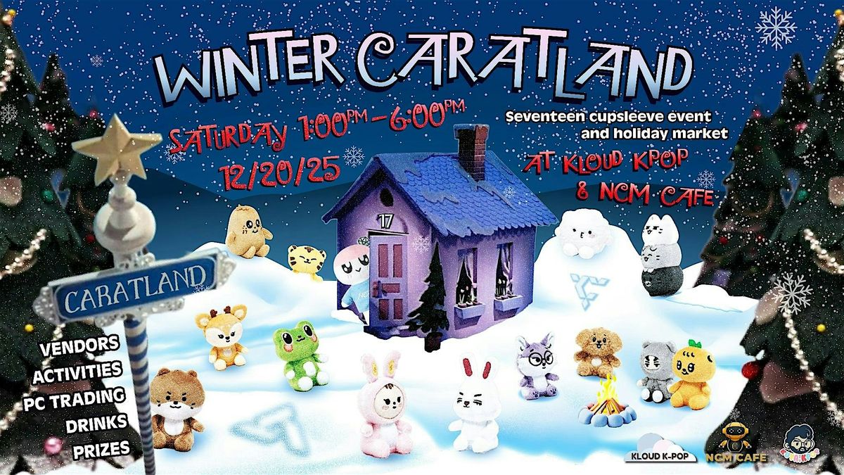 [FREE] WINTER CARATLAND: Seventeen Cupsleeve & K-Pop Marketplace