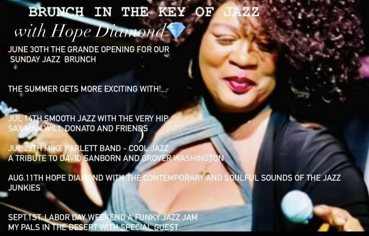 Brunch in the key of Jazz with Hope Diamond