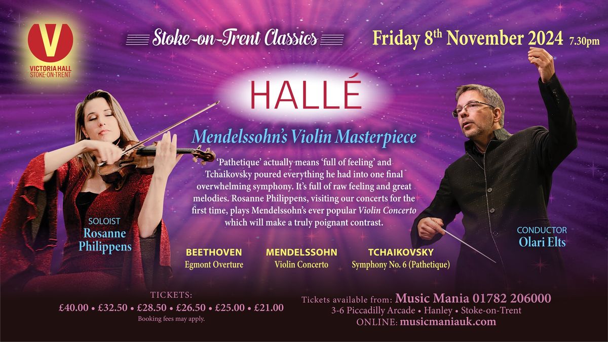 HALLE || Mendelssohn\u2019s Violin Masterpiece || Victoria Hall