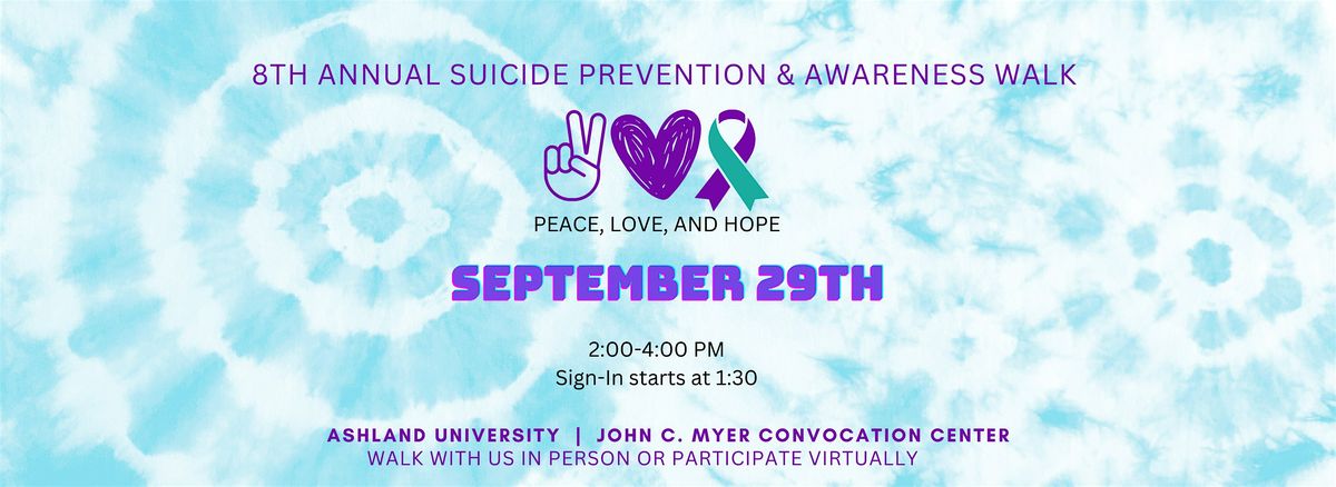 8th Annual Suicide Prevention & Awareness Walk