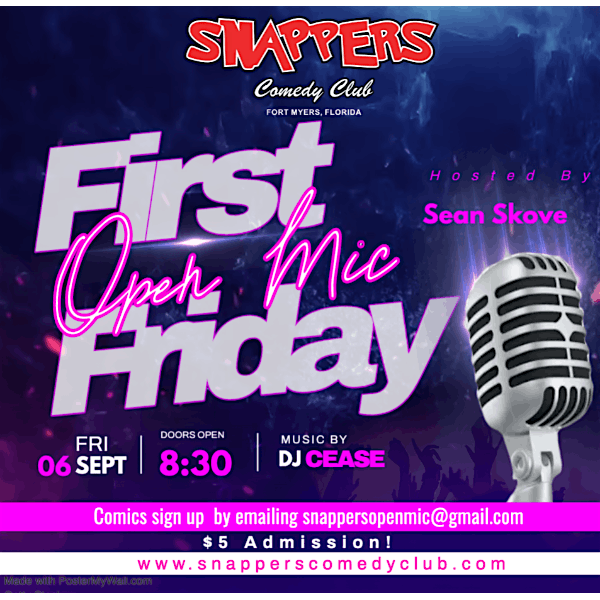 First Friday Open Mic