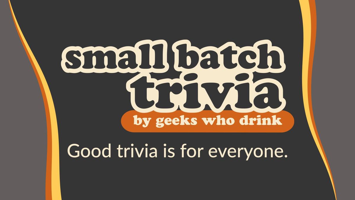 Trivia in the Tavern by Geeks Who Drink