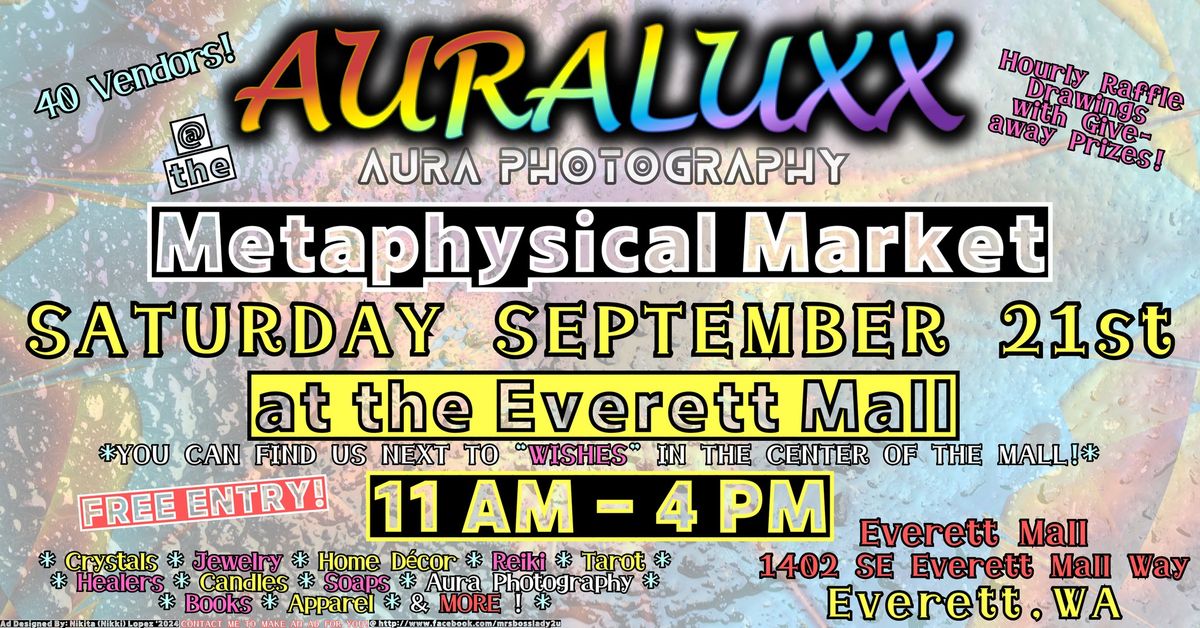 AURALUXX at the Metaphysical Market