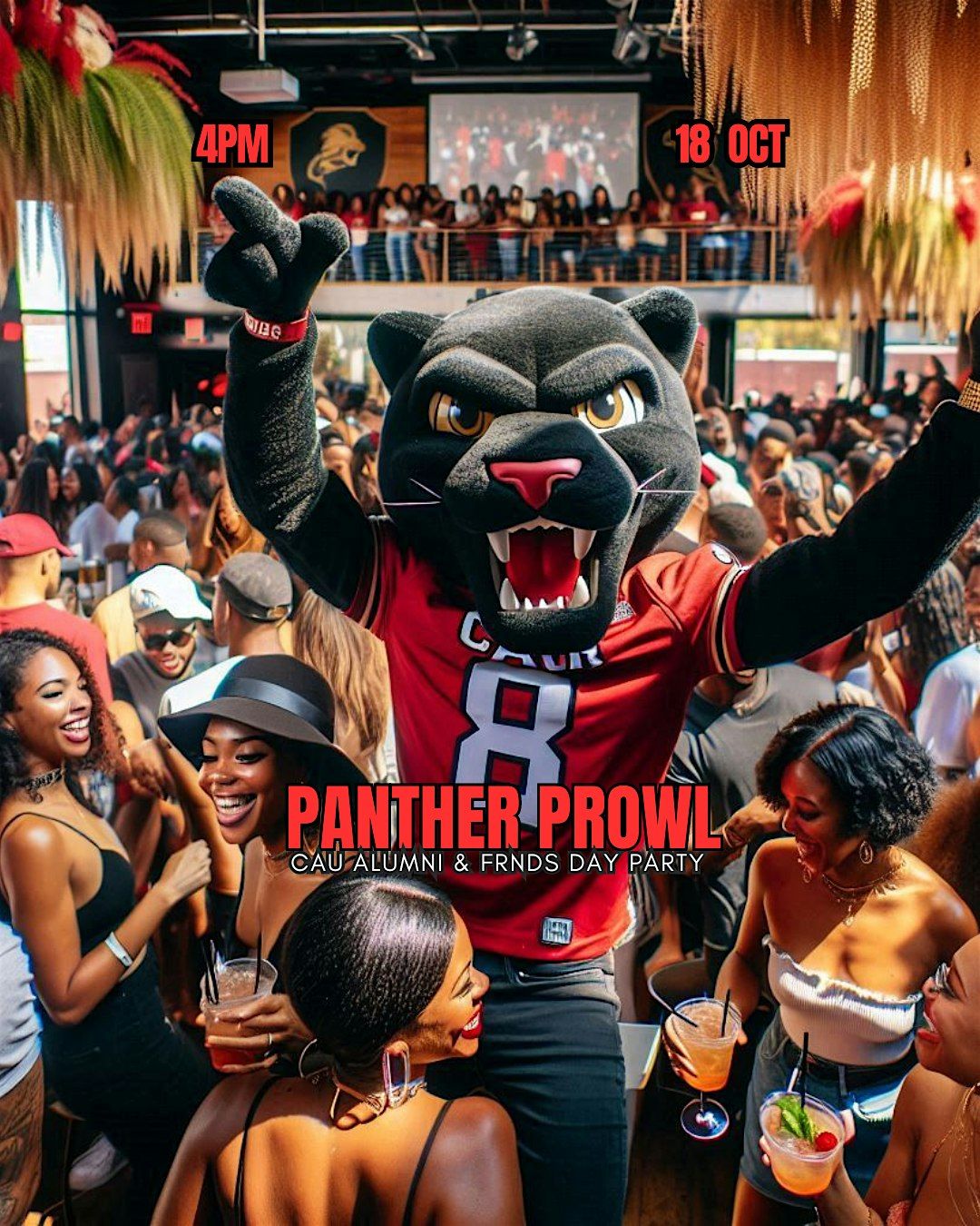 Panther Prowl: Clark Atlanta University Alumni & FRNDS Day Party