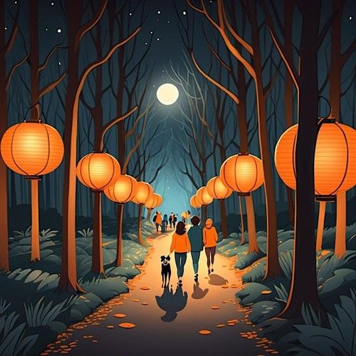 Howl-O-Ween Luminaria Walk