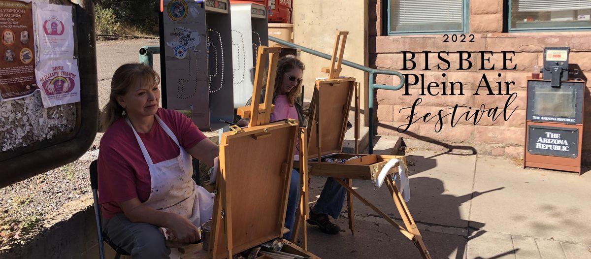 2022 Bisbee Plein Air Festival, Central School Project, Bisbee, 6 2022 Bisbee Plein Air Festival, Central School Project, Bisbee, 6
