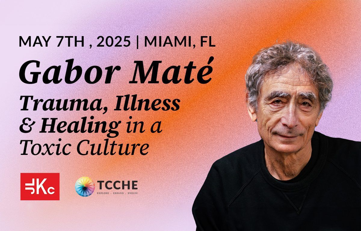 Gabor Mate at James Knight Center