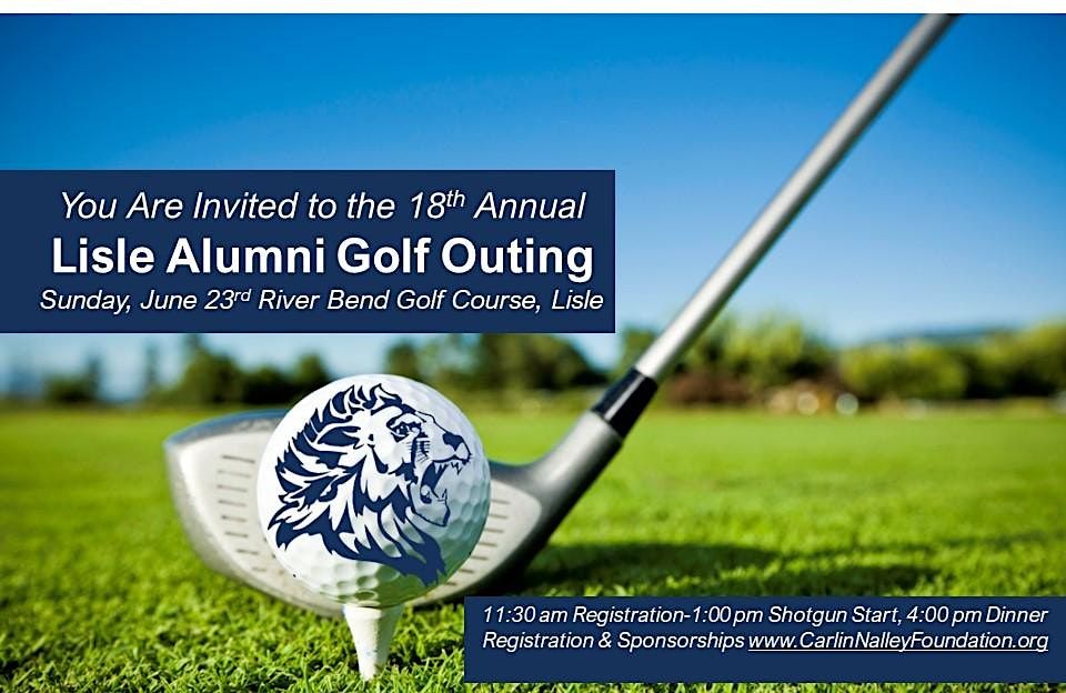 Lisle Alumni Golf Outing Sunday, June 23, 2024