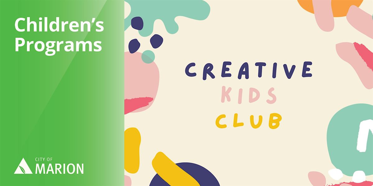 Creative Kids Club @ Park Holme Library (Term 3, 2024)