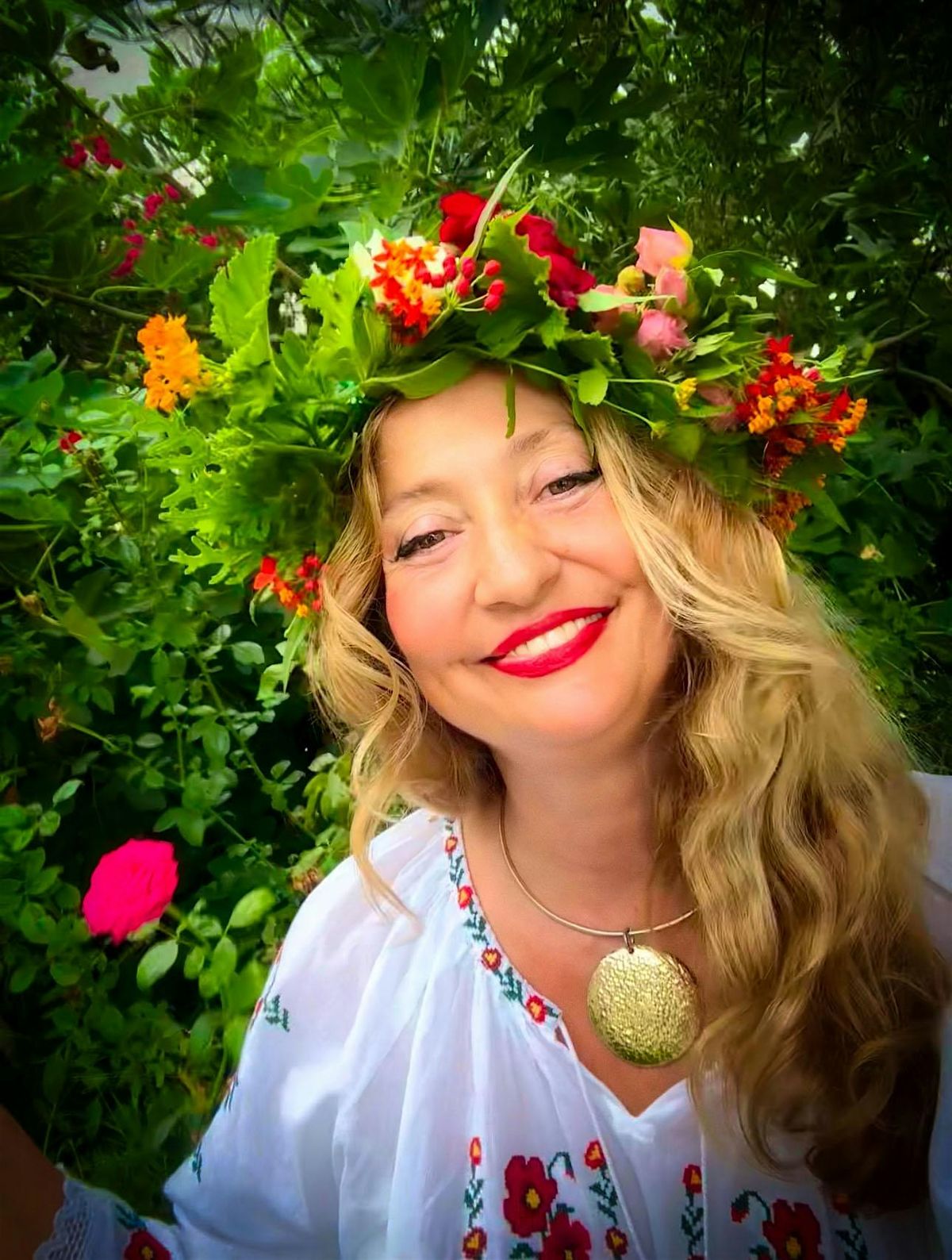 Flowers and Herbs Goddess Crown Workshop