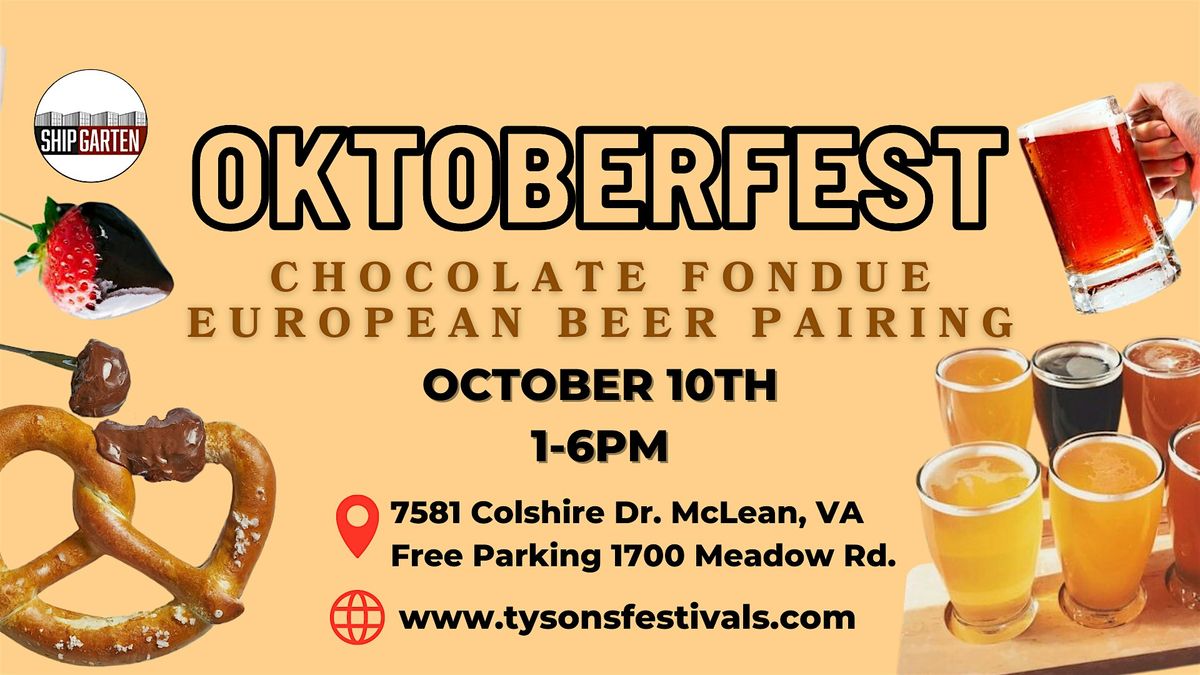 Oktoberfest Chocolate Fondue European Beer Pairing