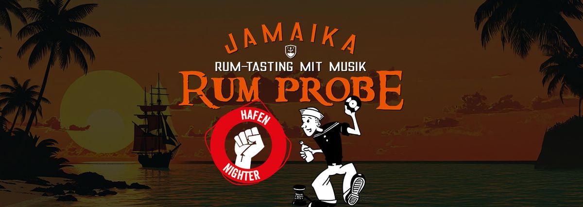 Jamaika Rumprobe mit Musik