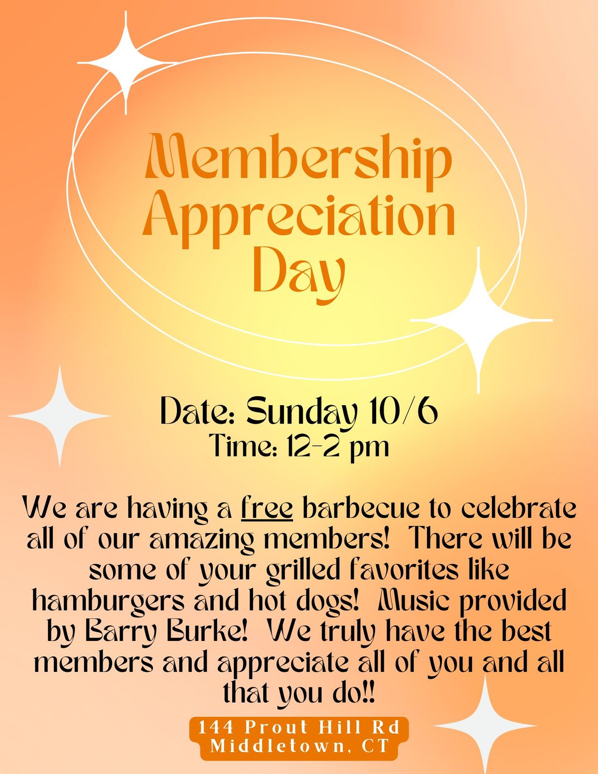 Membership Appreciation Day