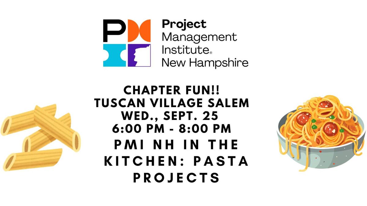 PMI NH in the Kitchen: Pasta Projects