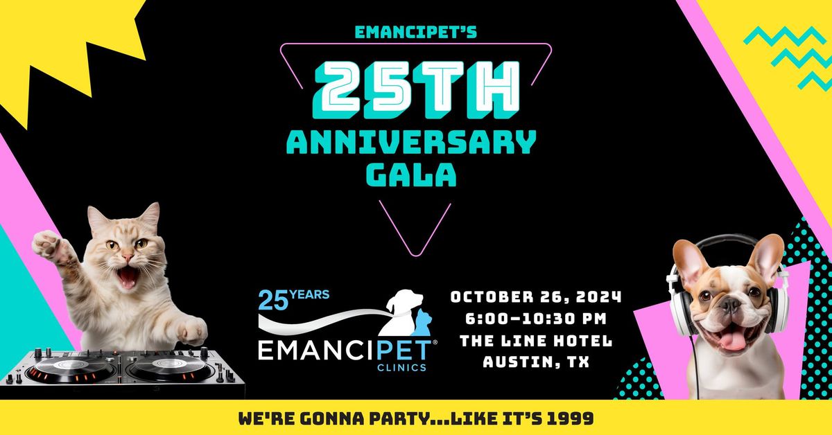 Emancipet's 25th Anniversary Gala