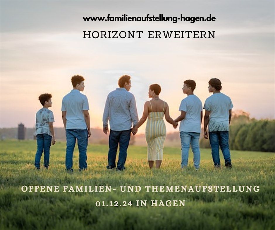 Systemische Familienaufstellung \/ Themenaufstellung 01. Dezember in Hagen