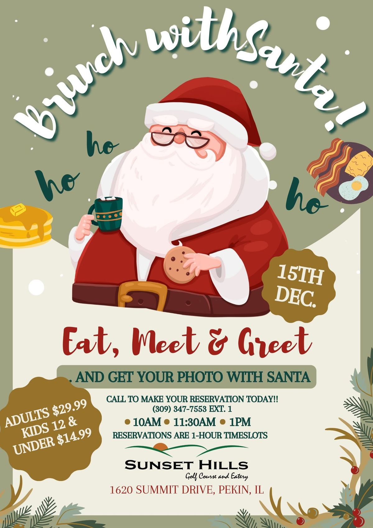 Sunset\u2019s Brunch with Santa