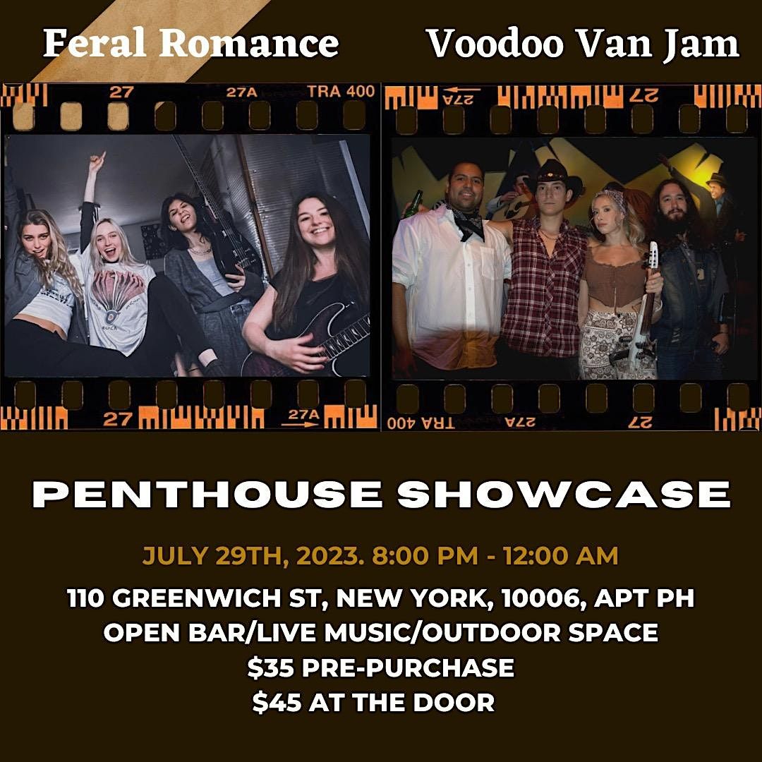 Penthouse Party Open Bar Feral Romance + Voodoo Van Jam