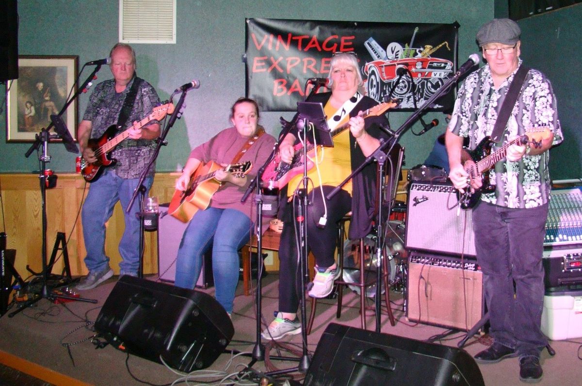 Vintage Express Band at Irish Cultural Society - Friday November 29th, Public and Family Friendly