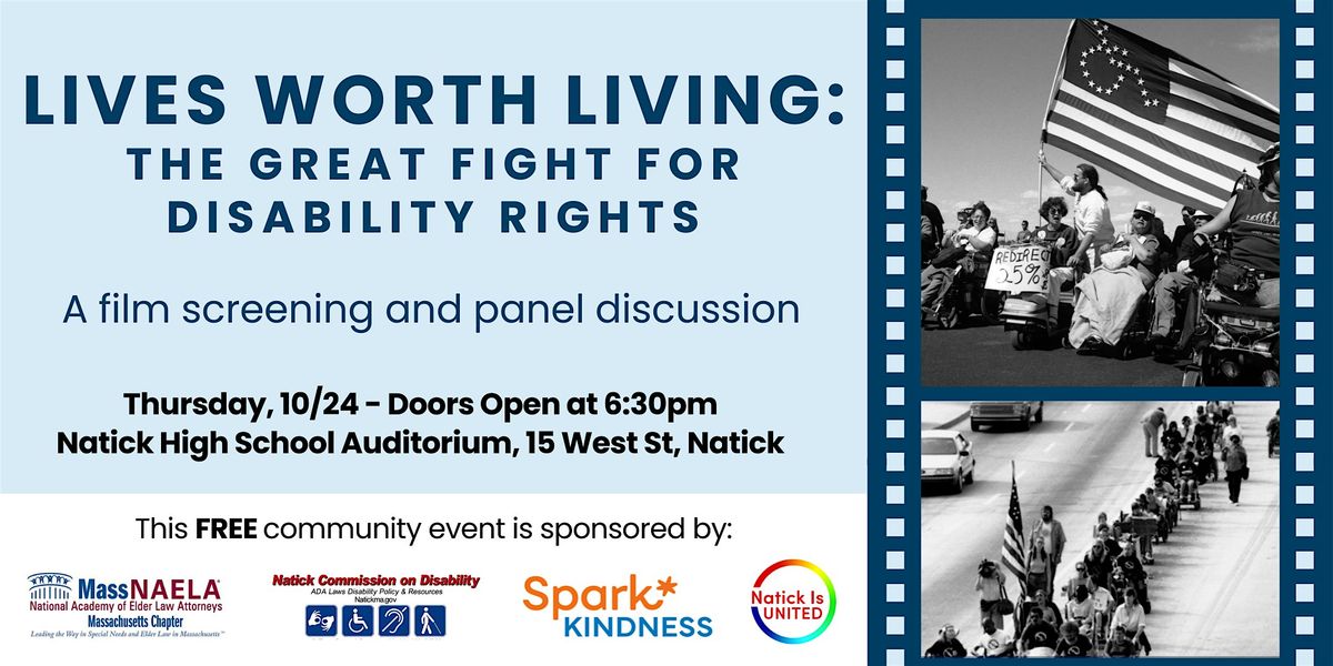 Lives Worth Living: The Great Fight for Disability Rights