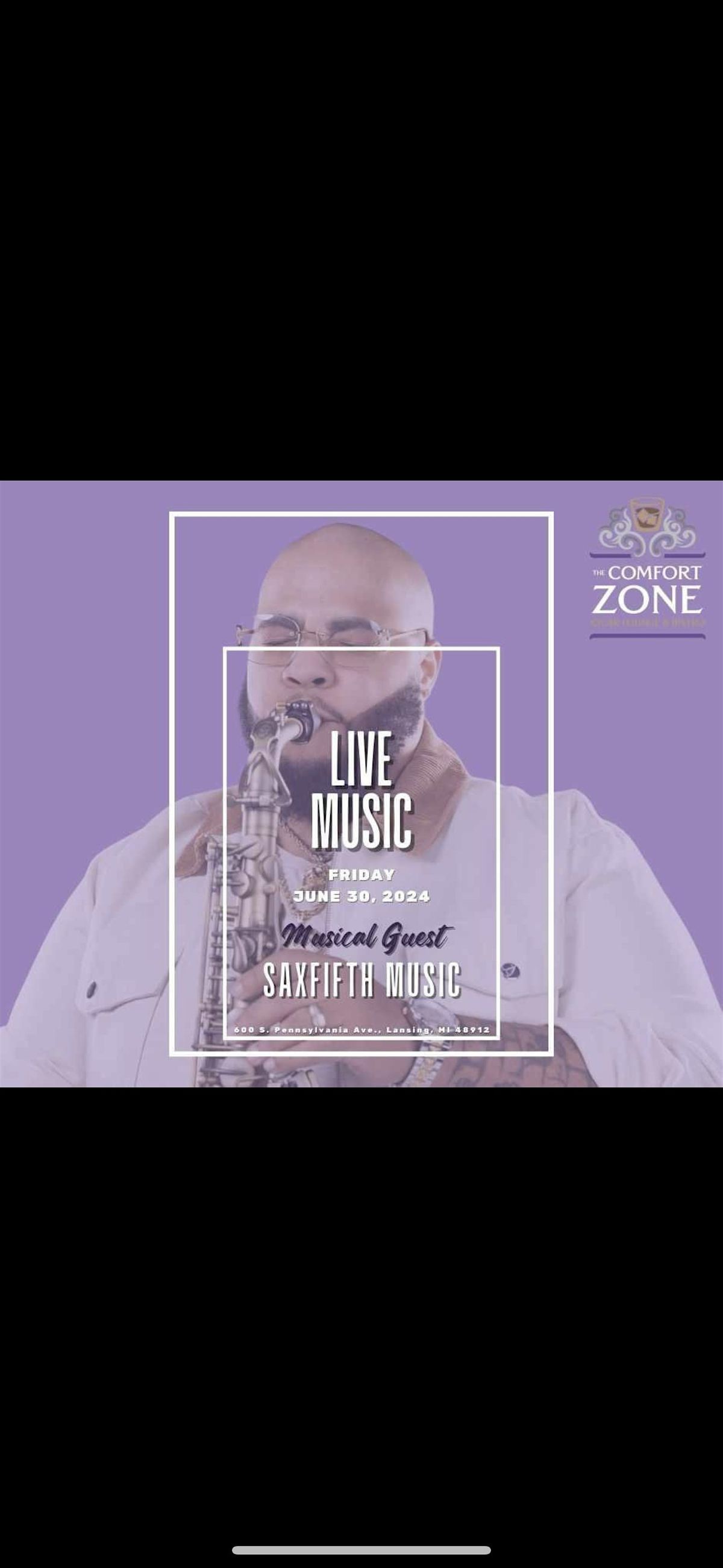 Live Music with SaxFifth at The Comfort Zone