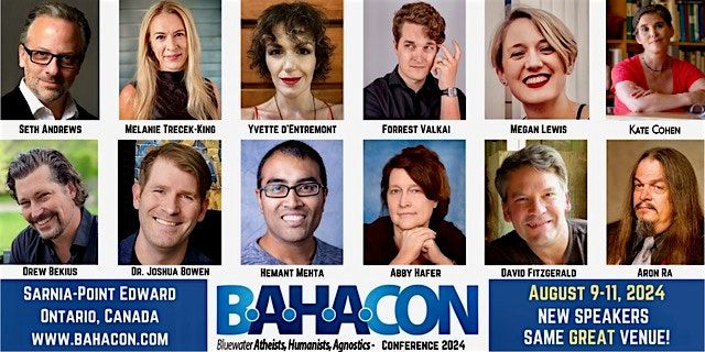BAHACON 2024 Premier Conference, Atheism, Humanism, Agnostic & Freethinking