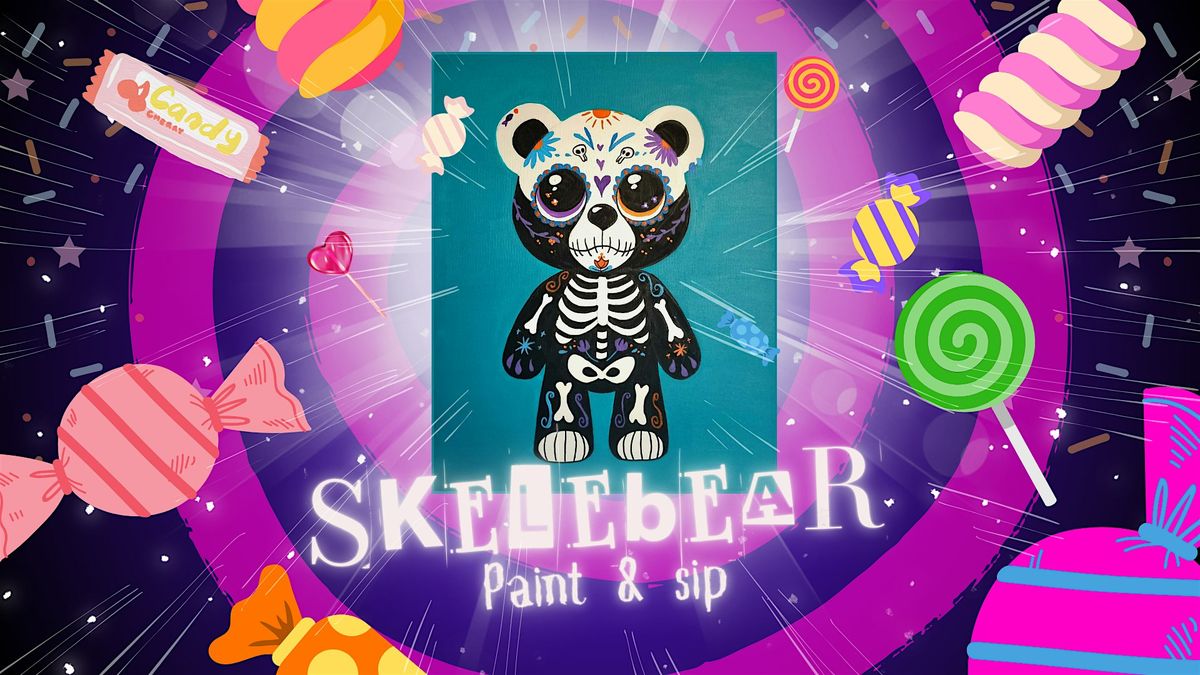 Skelebear Paint & Sip