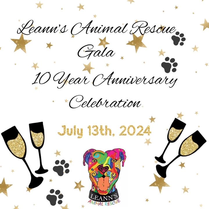 Leann\u2019s Animal Rescue 10 Year Anniversary Gala 