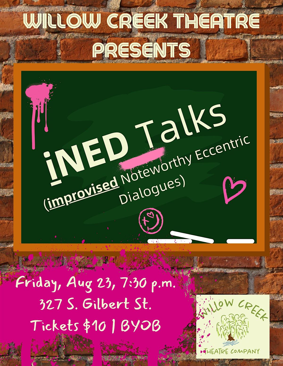 iNED Talks (Improvised Noteworthy Eccentric Dialogues)