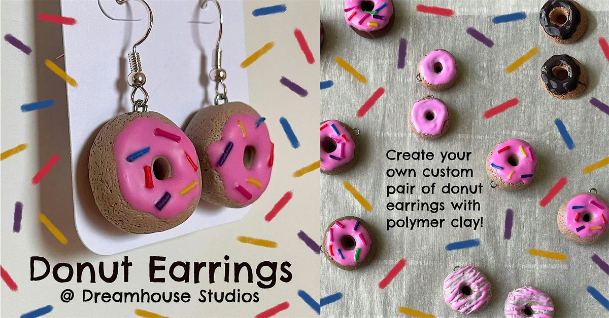 Donut Earrings Workshop