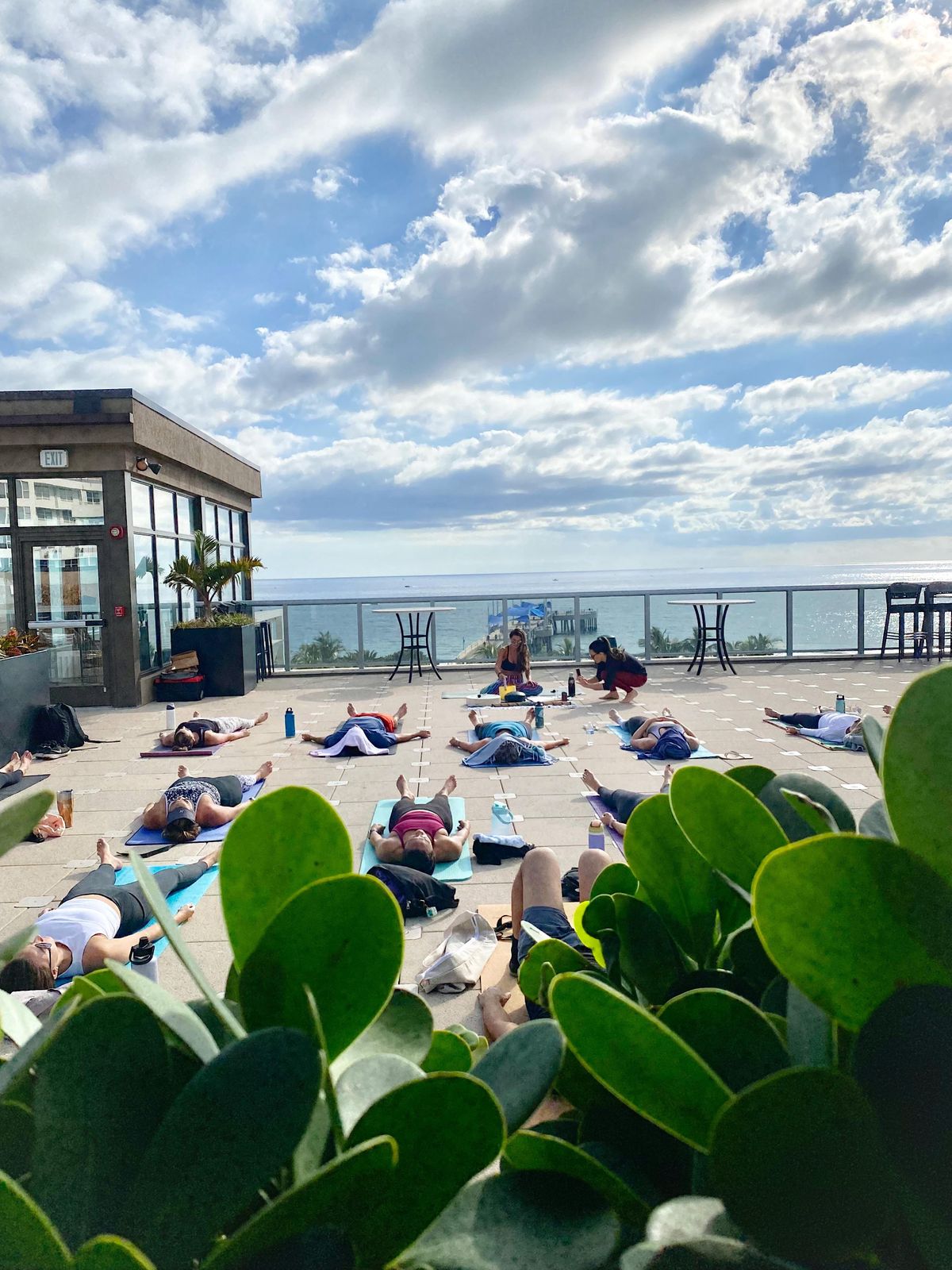 9AM  Oceanview Rooftop Yoga and Sound Bath