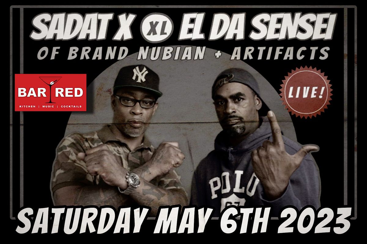 Sadat X and El Da Sensei *LIVE* at Bar Red