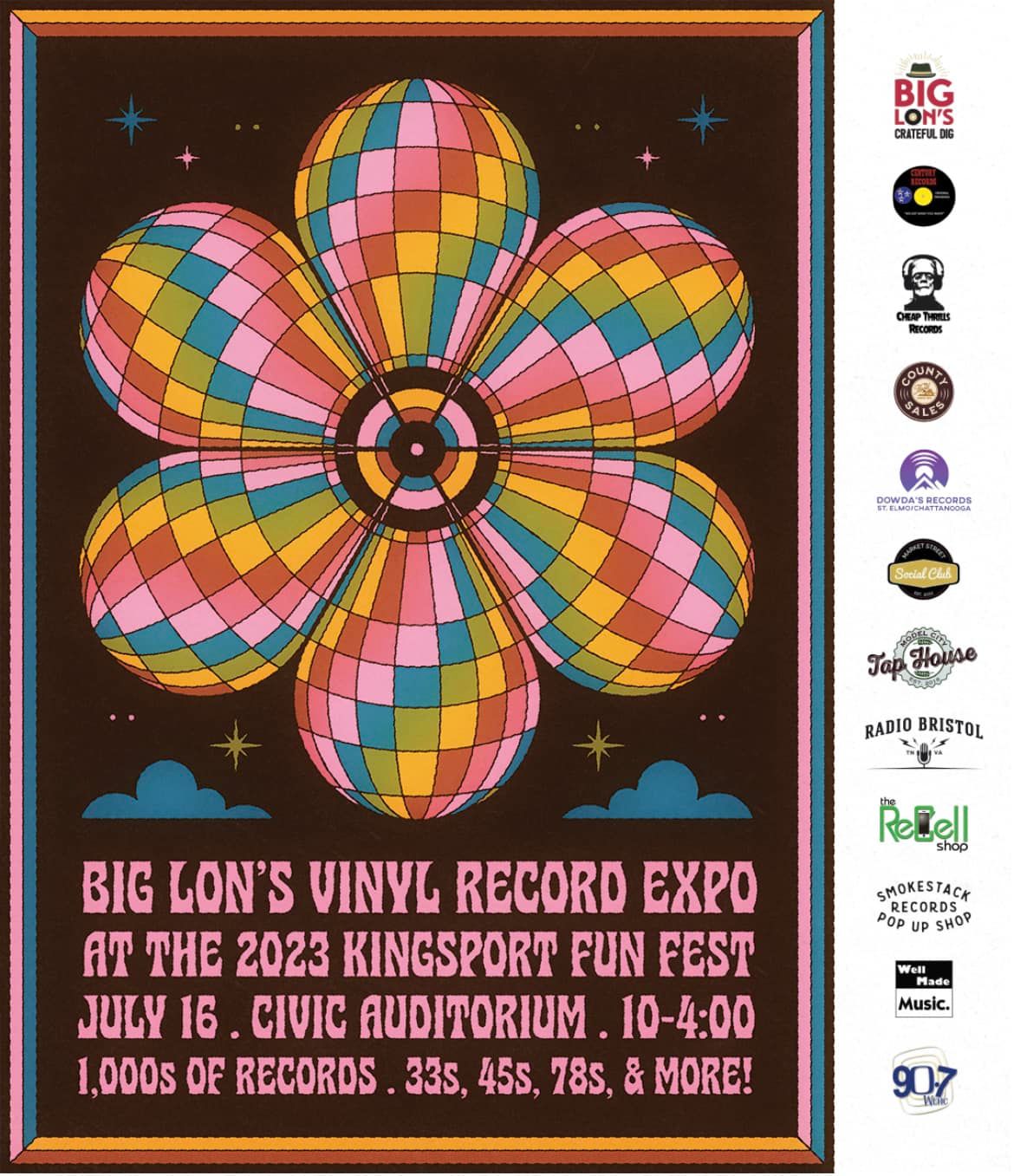 Big Lon's Vinyl Record Expo