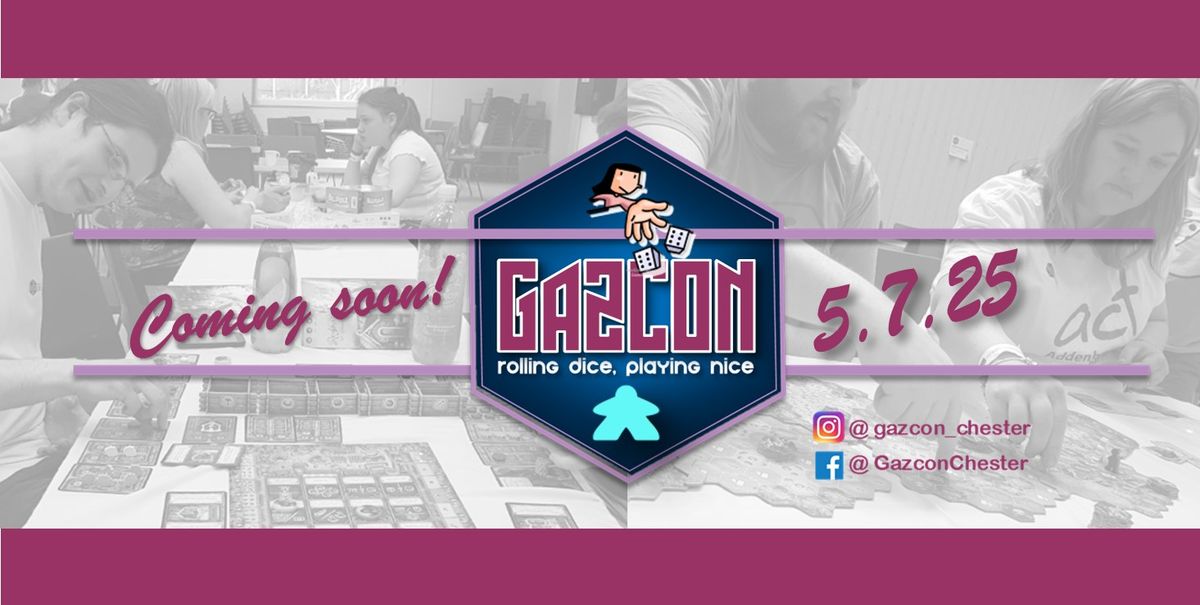 GAZCON Fundraising Board Game Event