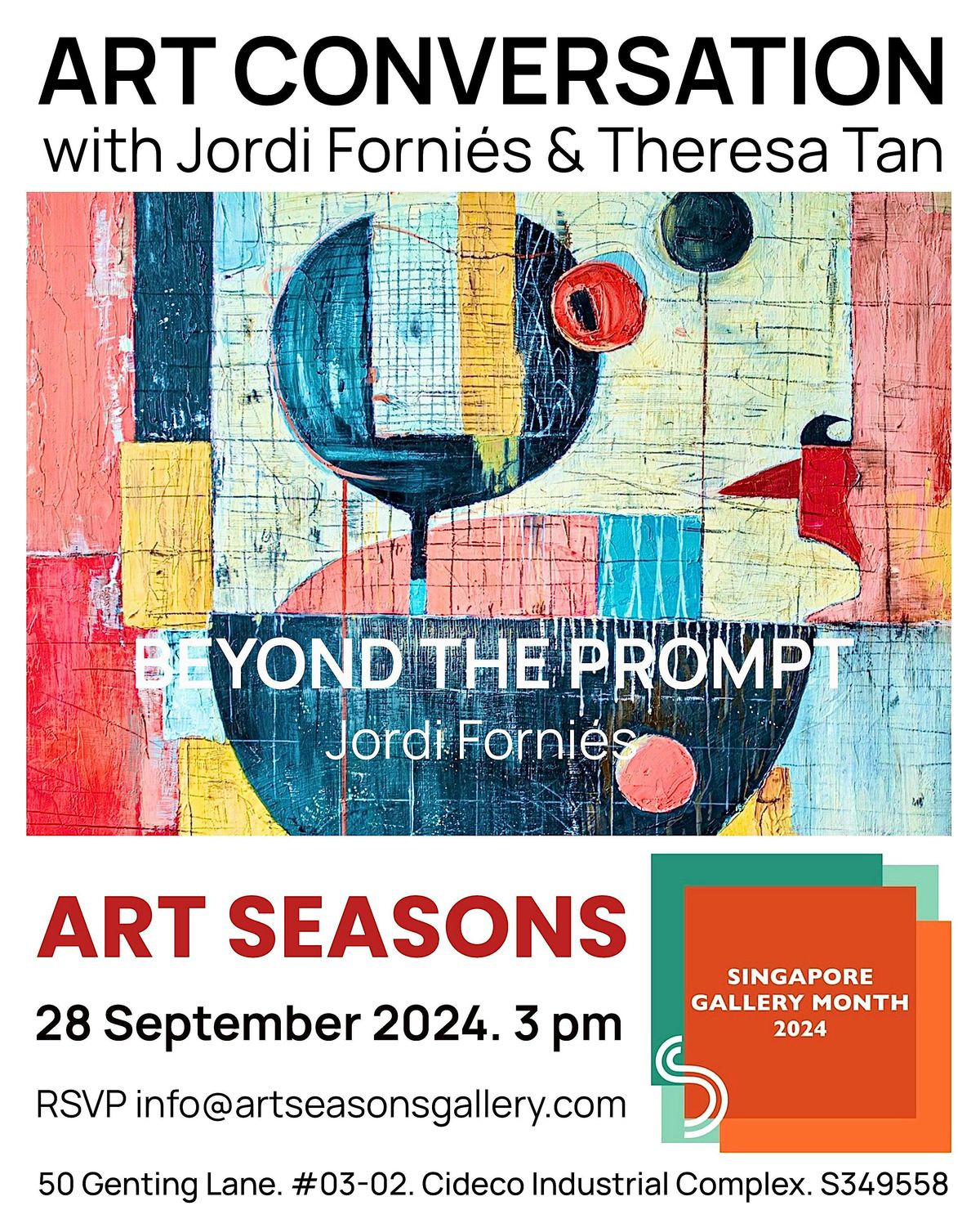 [Singapore Gallery Month 2024] Meet the artist: Jordi Fornies @Art Seasons