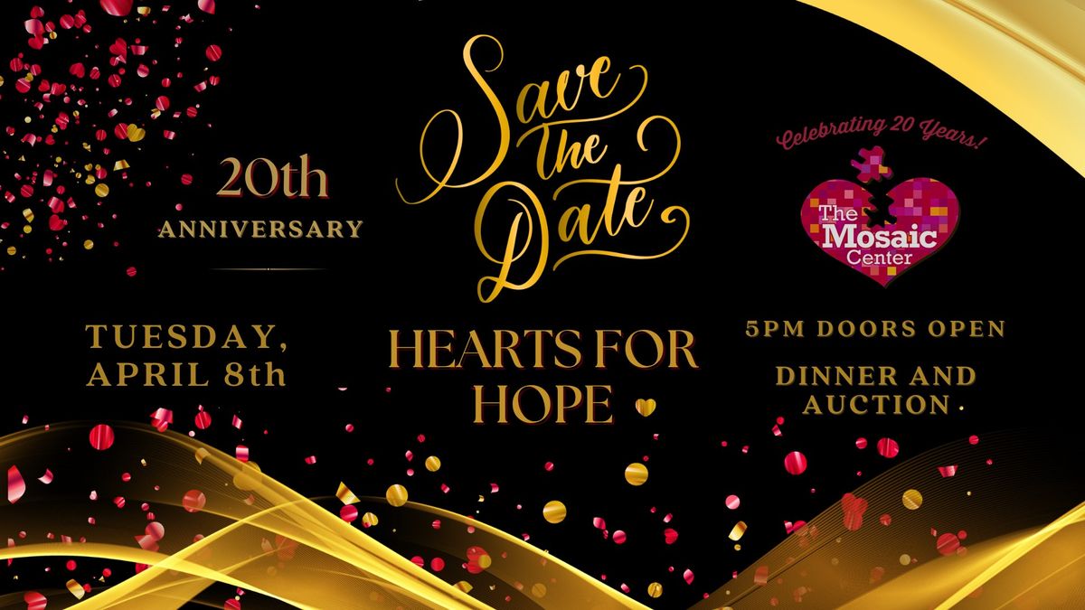 2025 Hearts for Hope Dinner & Auction