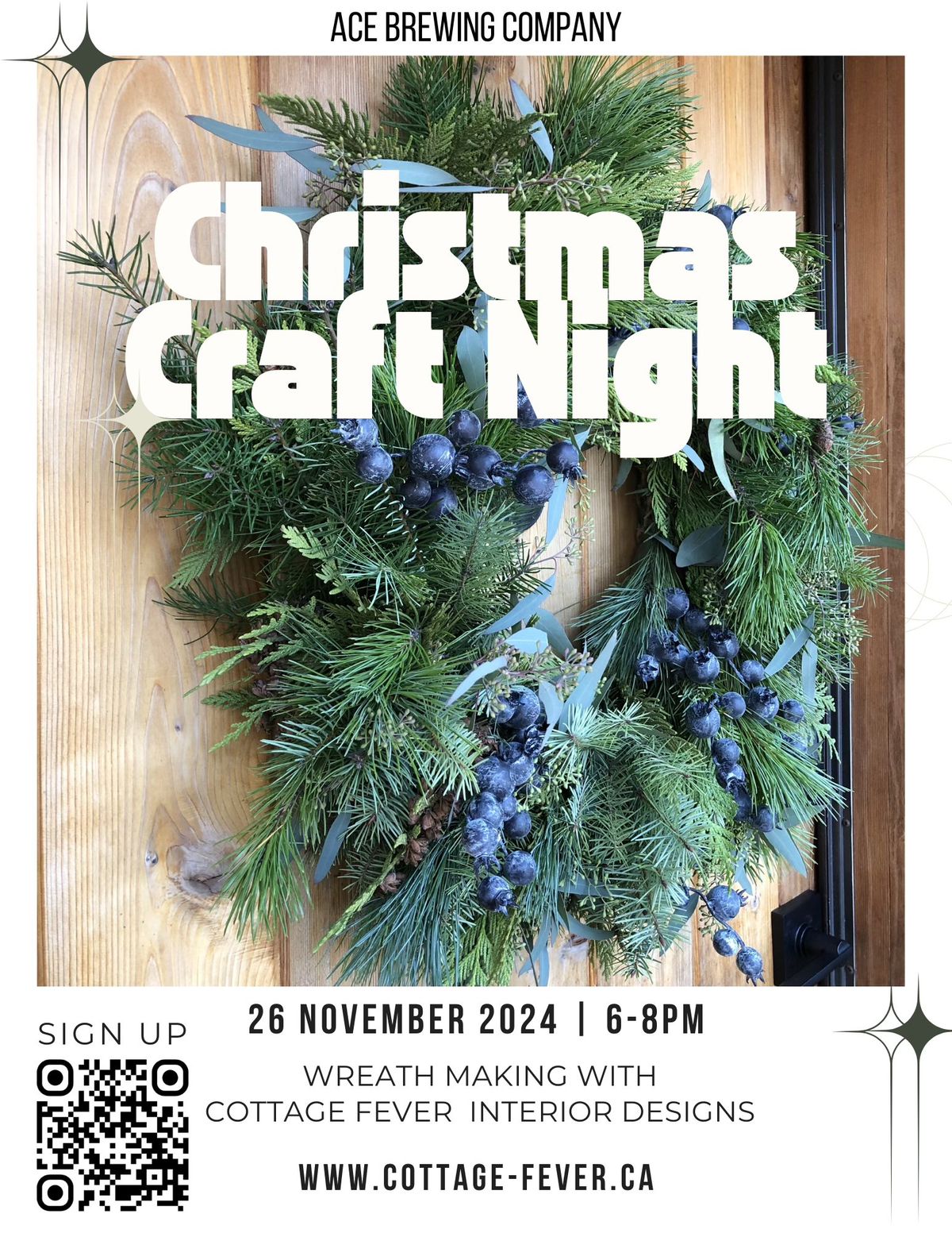 Christmas Craft Night- Wreath Making