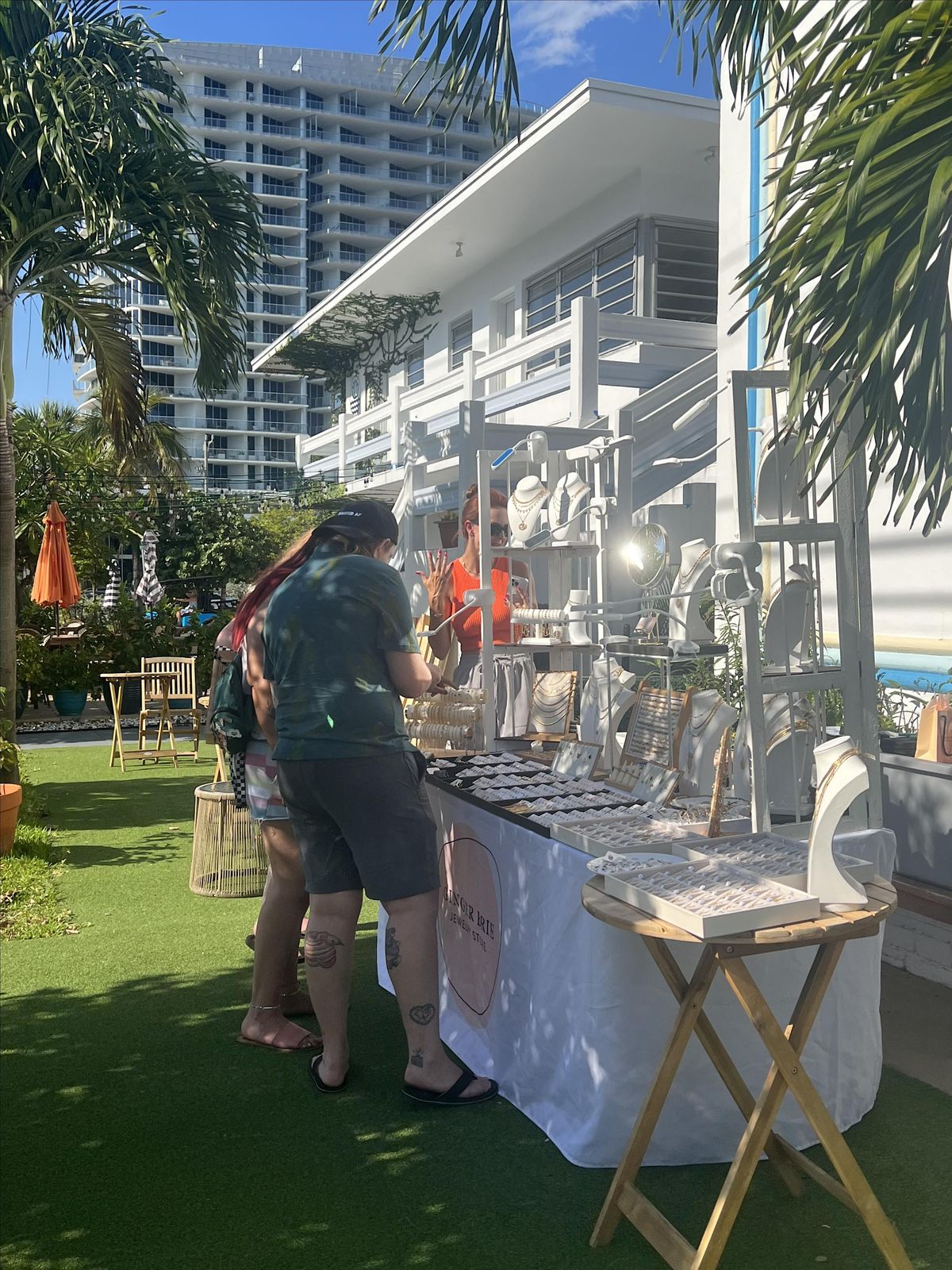 Ladies Night Market, Wine Garden, Fort Lauderdale, 23 August 2023