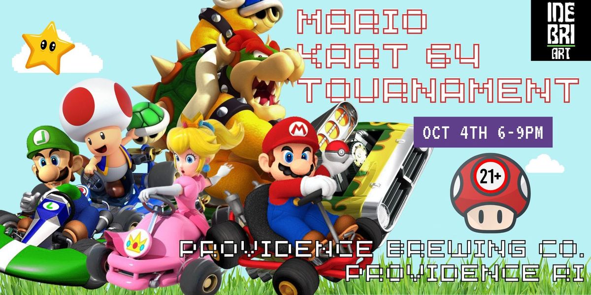 Mario Kart 64 Tournament @ Providence Brewing Co