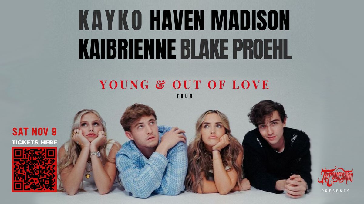 Young & Out of Love Tour ft KAYKO, Blake Proehl, Kaibrienne live at The WC Social Club!